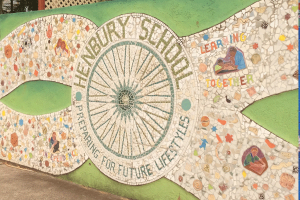 Janie Andrews Henbury School mosaic
