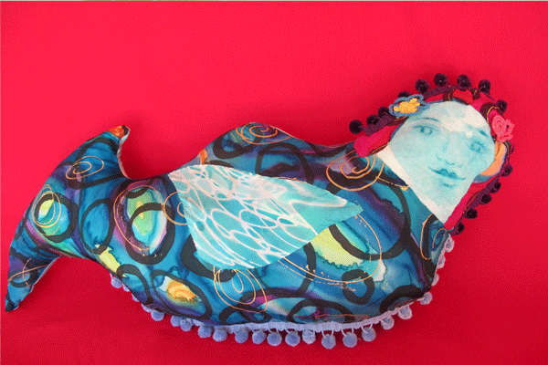janie andrews mermaid soft sculpture